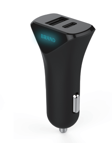 2015 2.0 Quick Car Charger, CE/RoHS Directive-compliant